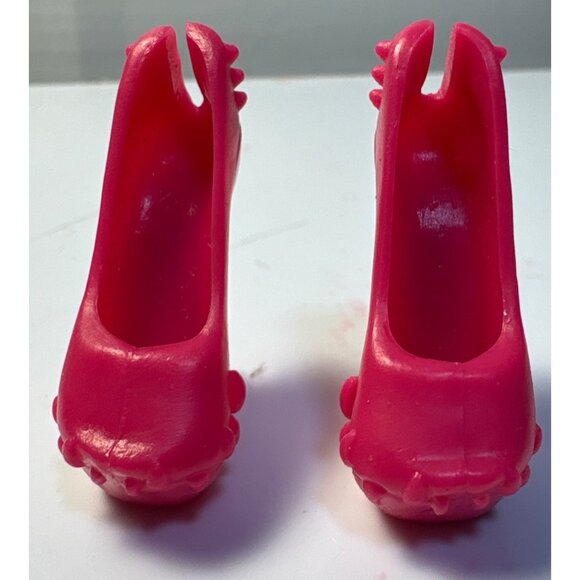 Monster High Shoes Zombie Shake Venus McFlytrap Mattel Ghoul Hot PINK Shoes - Picture 2 of 4